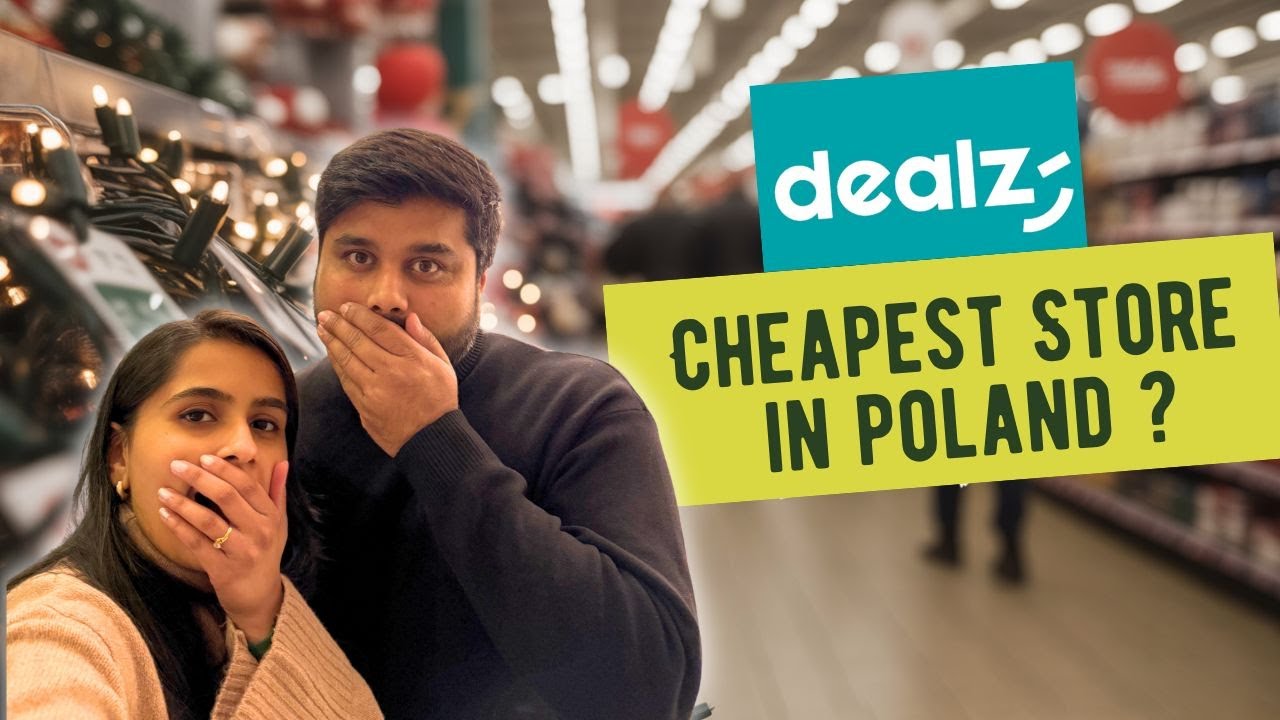 Cheapest Store in Poland You Wont Believe the Prices | Dealz Poland | Cost of Living in Poland 2026