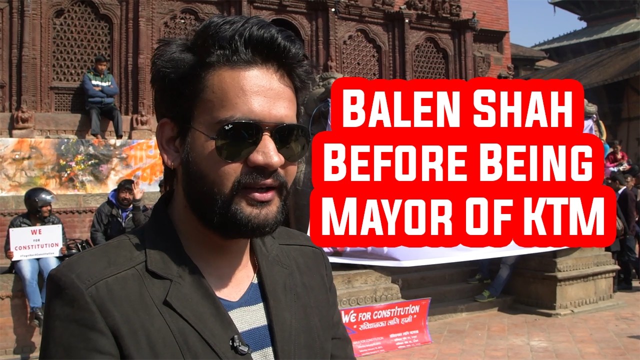 Ma Nepal Haseko Herna Chahanchu - Balen Shah Before Being Mayor Of Kathmandu