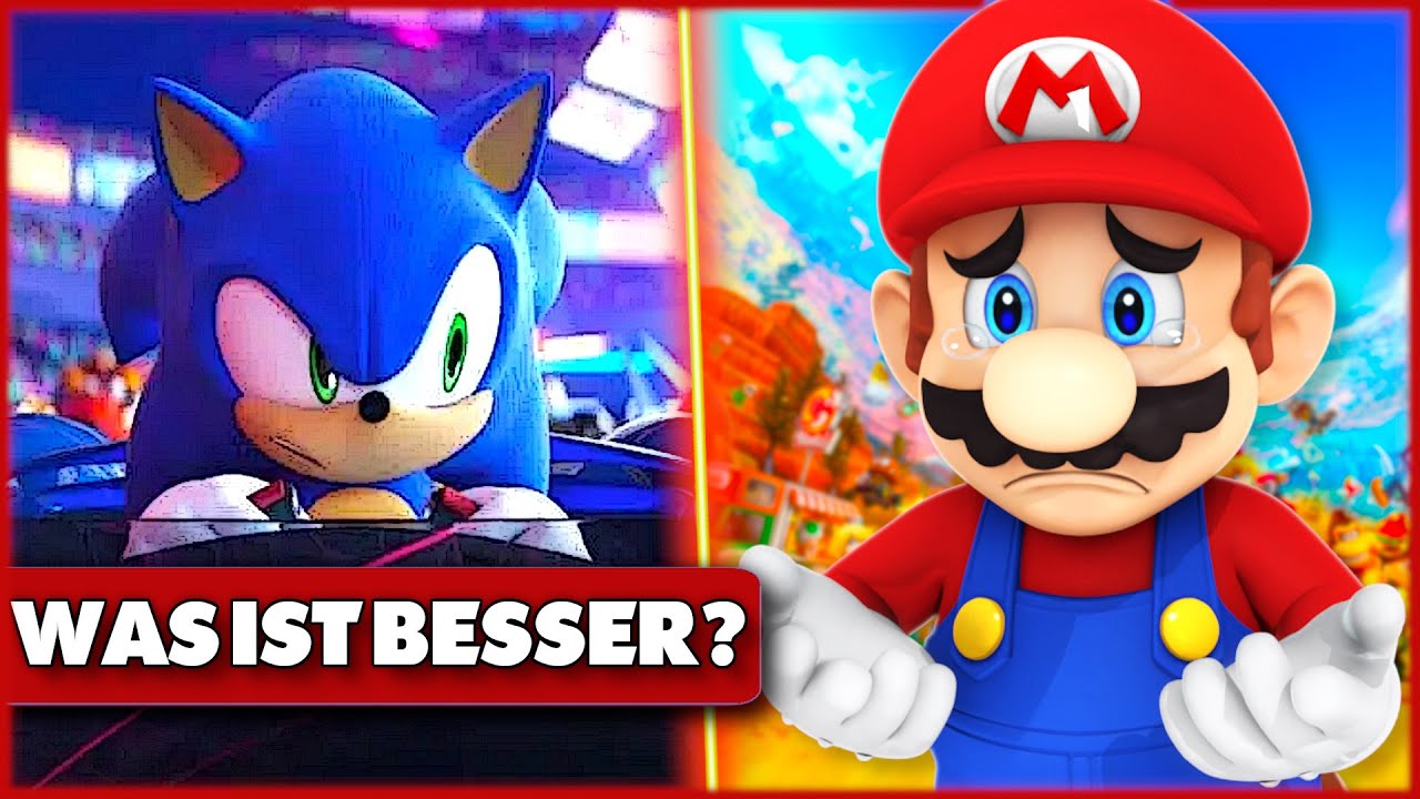 WER GEWINNT ? Mario Kart World vs. Sonic Racing Crossworlds