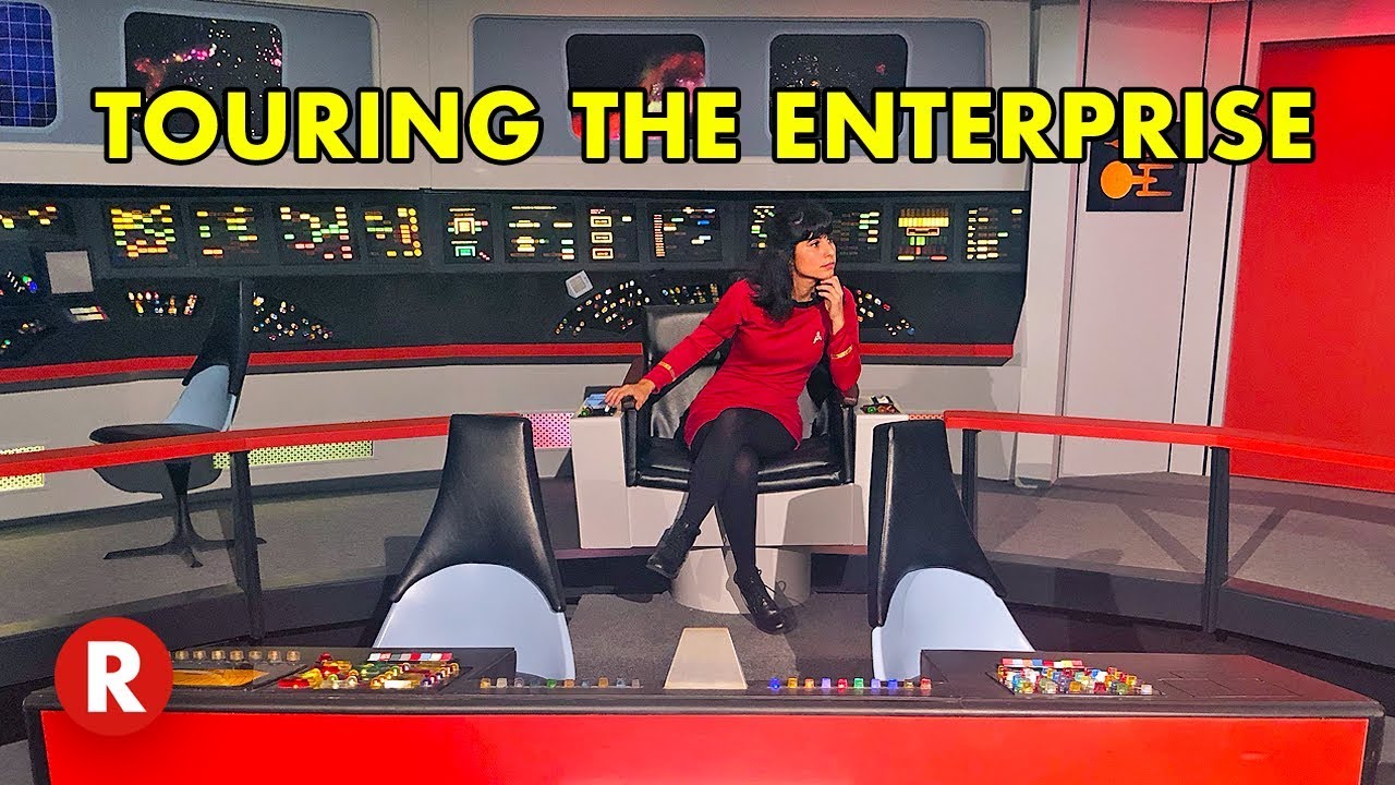 Geeking Out! Visiting Star Trek's USS Enterprise!! // Stage 9 Studios // Star Trek Set Tour