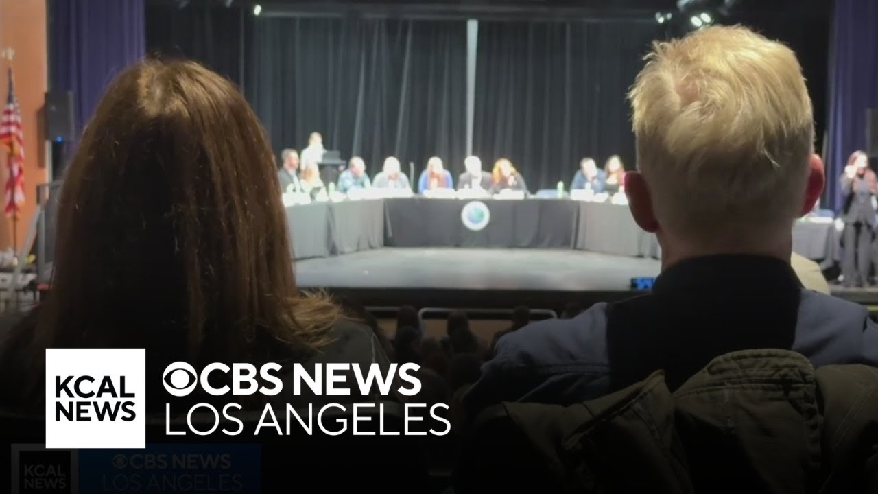 Malibu community floods town hall meeting to discuss next steps after devastating wildfire