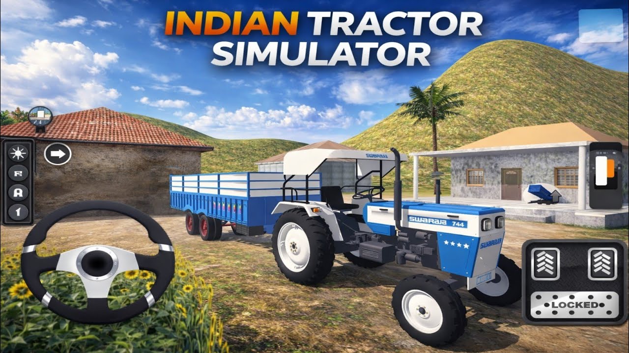 Ultimate Indian Tractor Driving in Muddy Fields! 🚜🔥