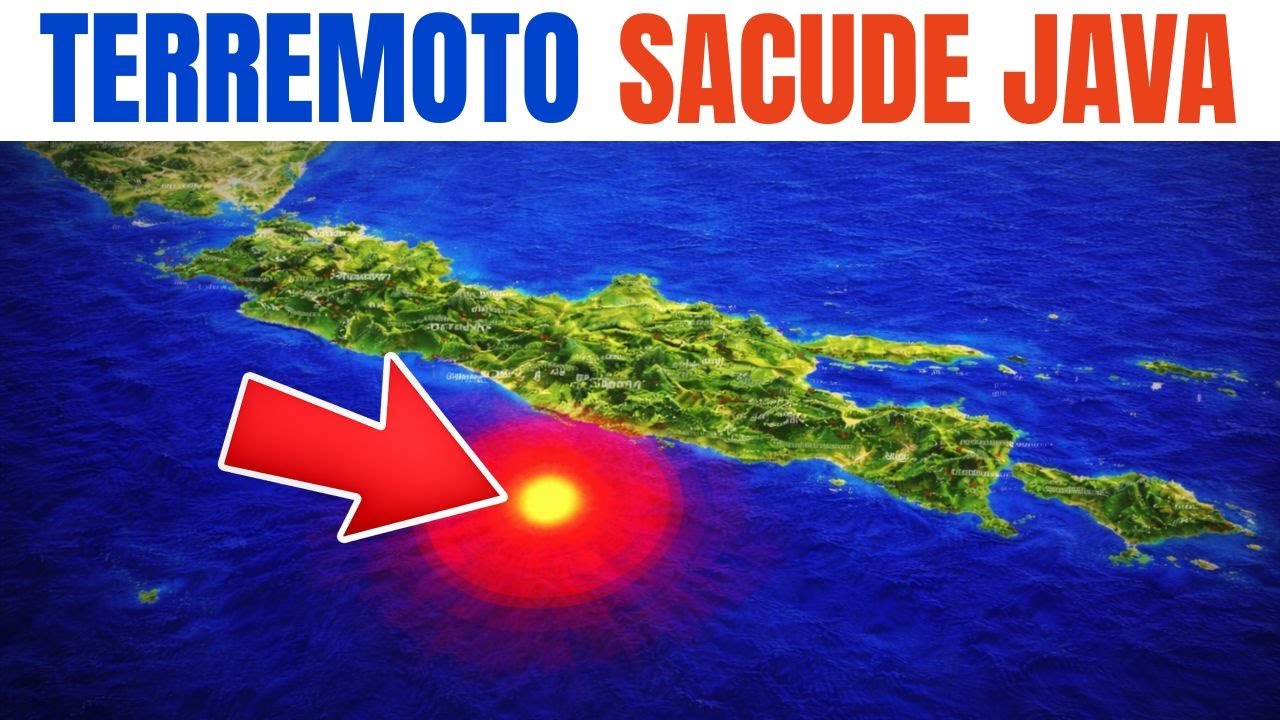 Fuerte terremoto sacude Java en INDONESIA — autoridades descartan tsunami