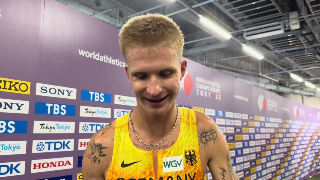 Robert Farken Feels He Proves He Belonged In 1500m Final After 6th Place At World Championships