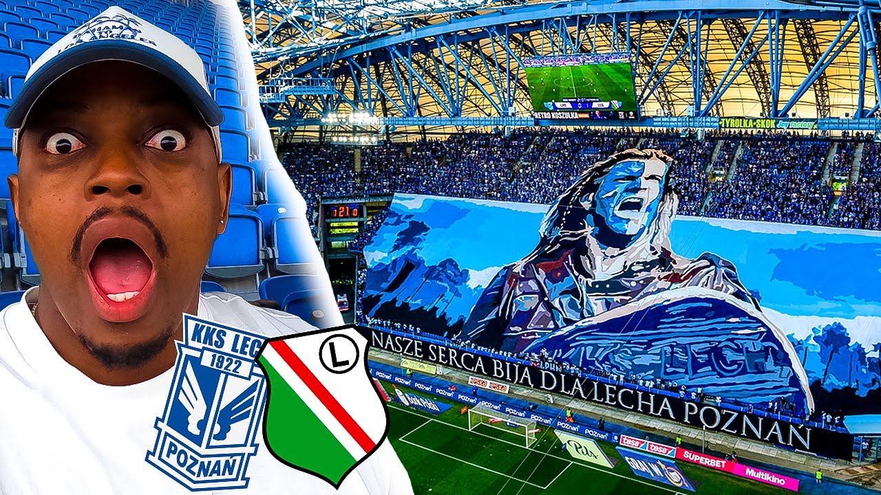My First Time Experiencing Lech Poznan’s CRAZY Atmosphere 🇵🇱