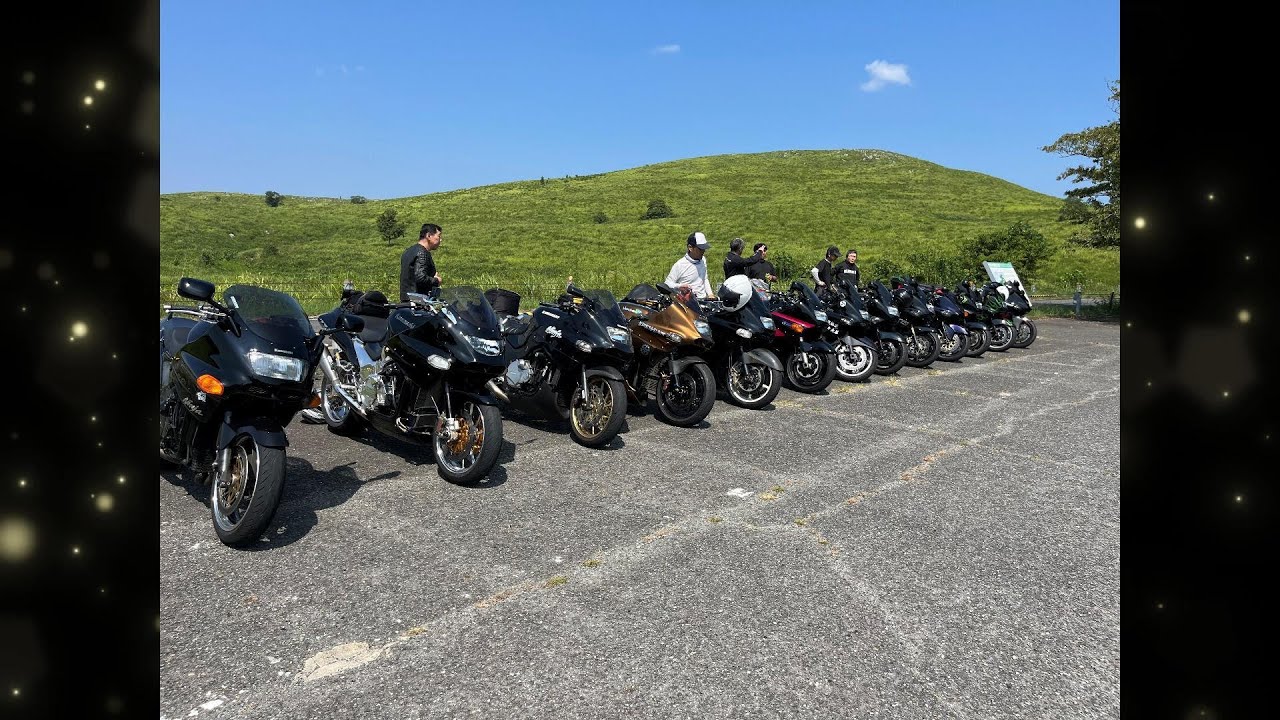 2024年9月８日の集まろ会in山口　KAWASAKI ZZR1100/Ninja ZX11　九州山口1100会　九山会