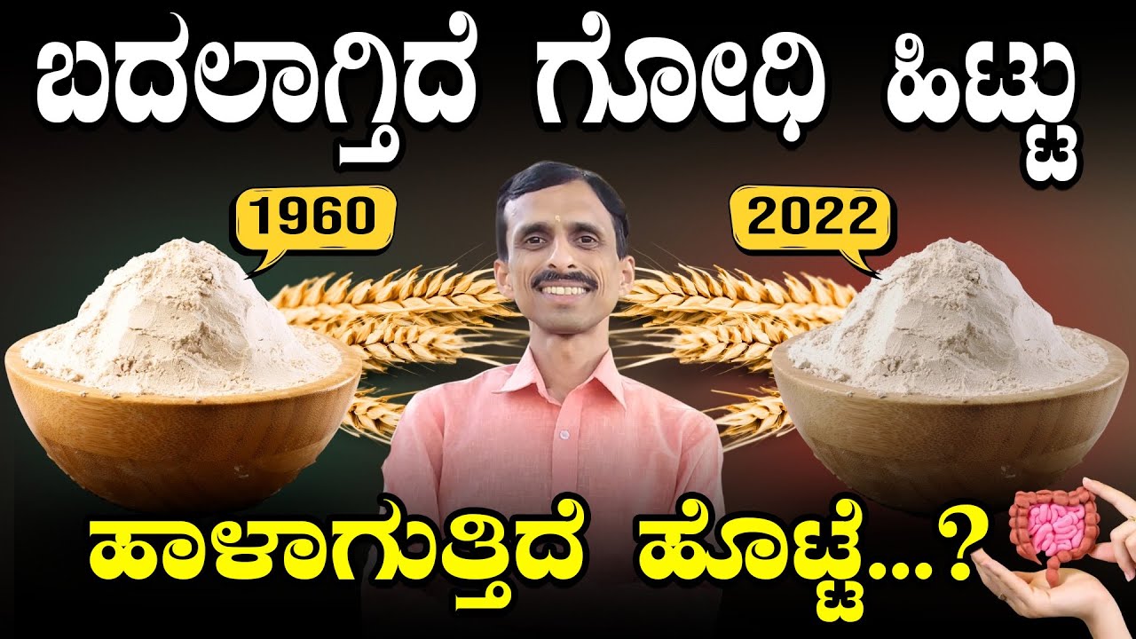ಈ ಗೋಧಿ ತಿಂದರೆ ನಿಮ್ಮ ಕರುಳು ಸೇಫ್  | Wheat | Gluten Intolerance | Dr Vinayak Hebbar