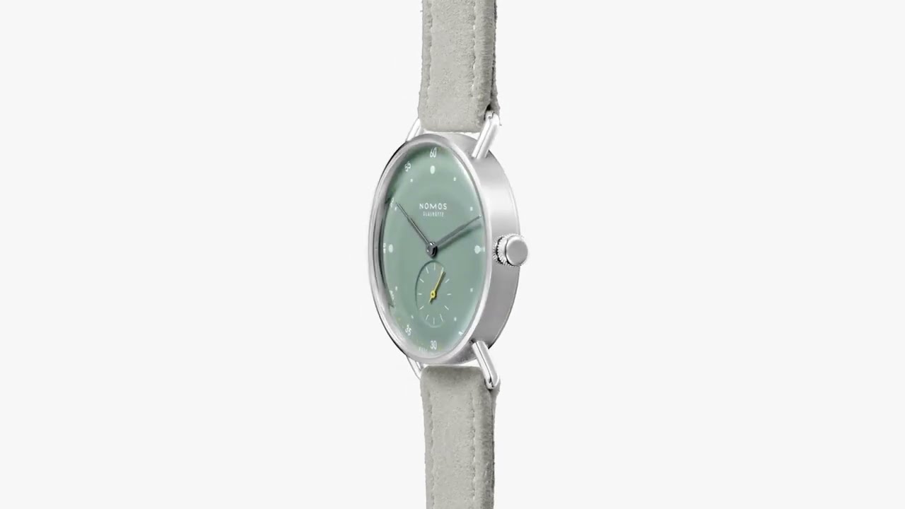 1124 Metro 33 sage from NOMOS Glash&uuml;tte
