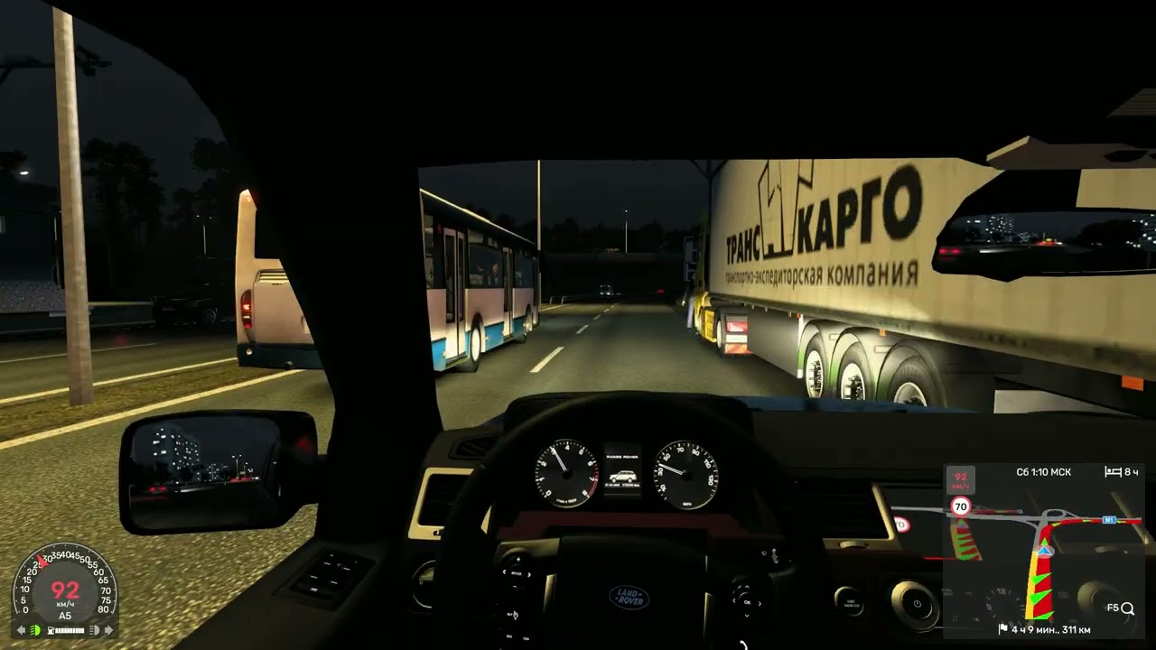 Euro Truck Simulator 2 Смоленск Злые Валы