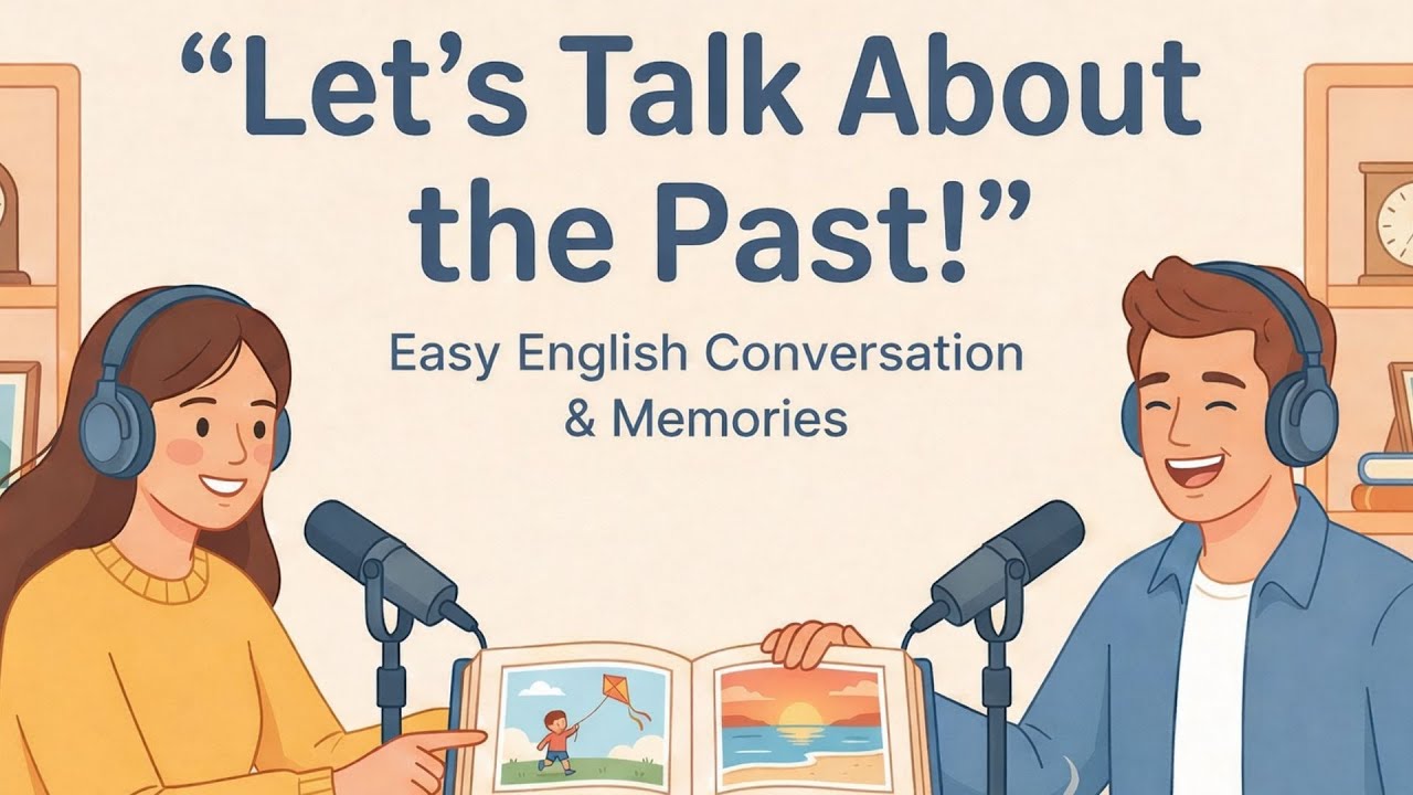Let's Talk About the Past | Simple English Conversation | Mr vs Ms English Podcast