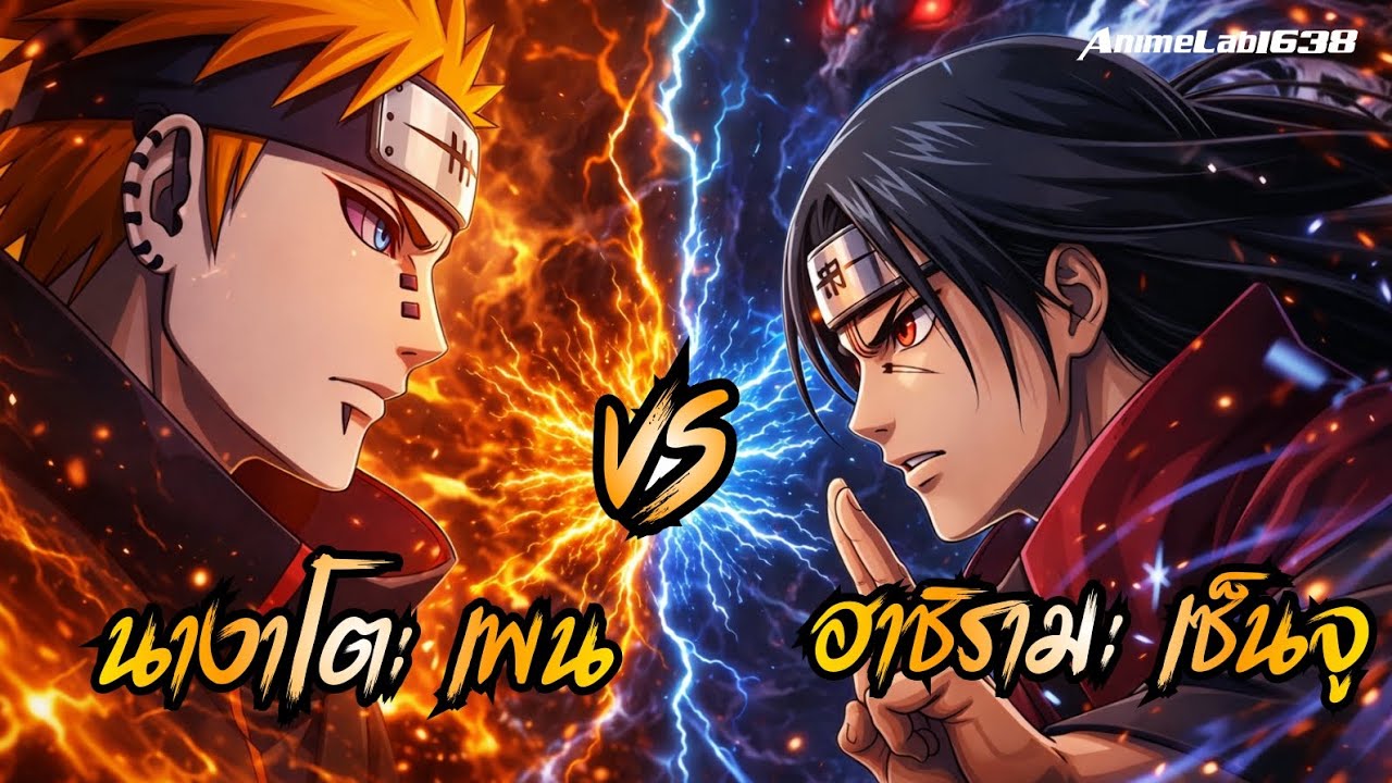 ฮาชิรามะ VS เพน 6 วิถี | เทพเจ้าแห่งนินจา ปะทะ พระเจ้าแห่งความเจ็บปวด ใครของจริง?