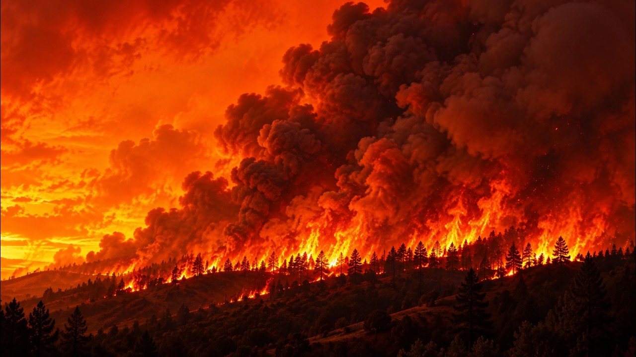 U.S. Wildfire Crisis Worsens | 99 Major Fires Burning & 5.25 Million Acres Now Lost