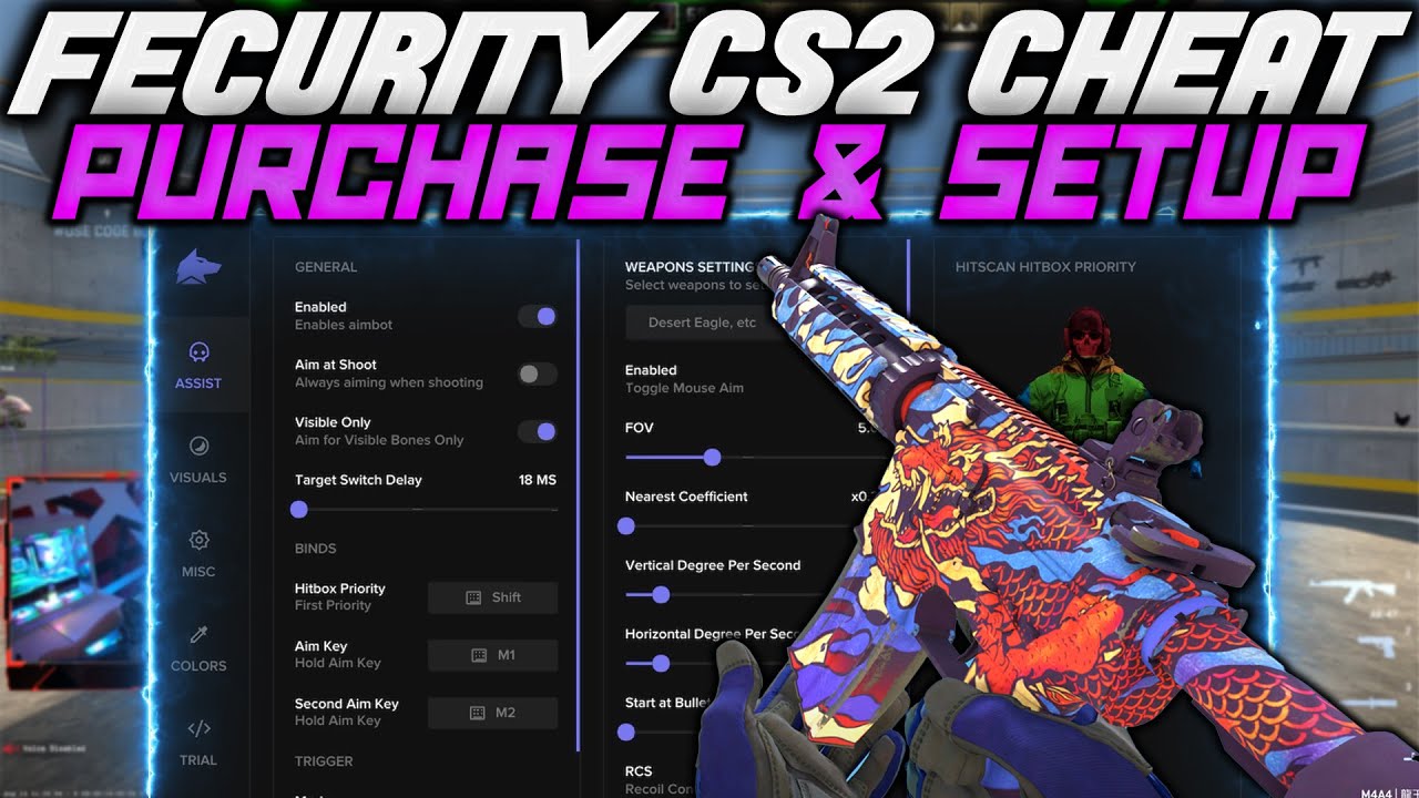 How To Setup Fecurity CS2 Cheat (Install Guide And Showcase)