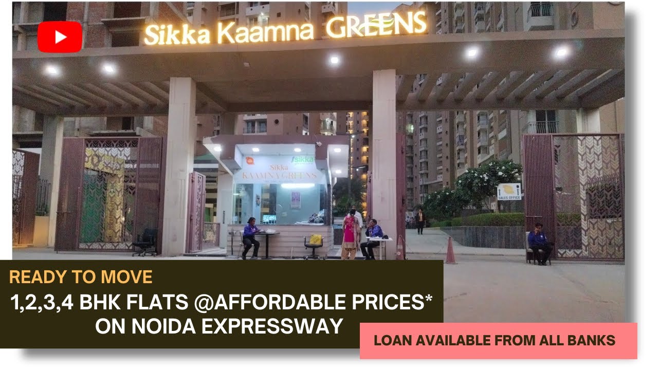 Sikka Kaamna Greens | @7,999 per Sqft cheapest flat on noida expressway