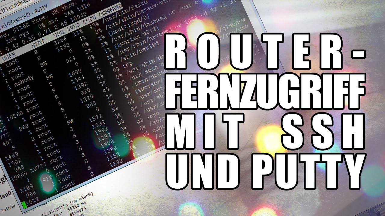 Router-Fernzugriff mit SSH und PuTTY (Gluon) | Tutorial | Freifunkthek