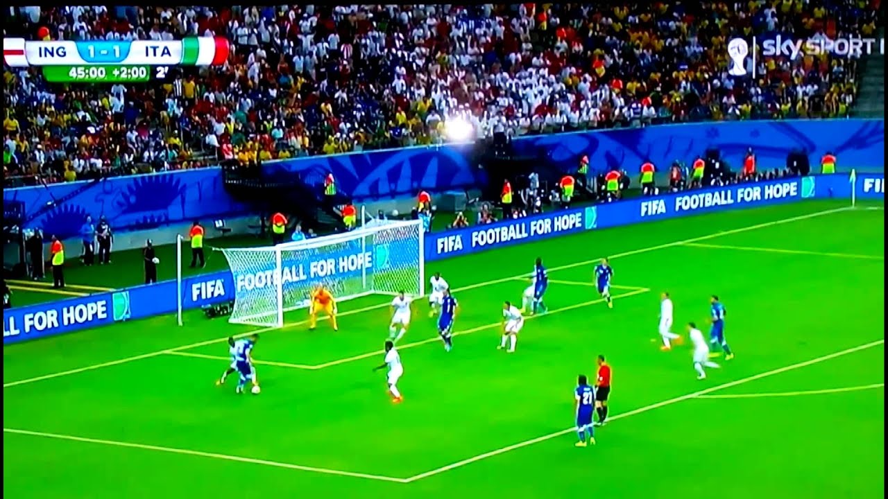 Inghilterra - Italia 1-2 Mondiale 2014 Sky Caressa 15/06/2014