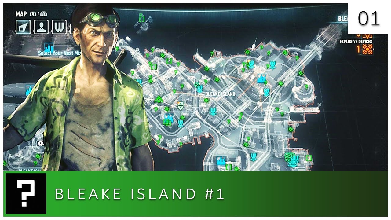 BATMAN AK - Charadas - Bleake Island #1 !!!