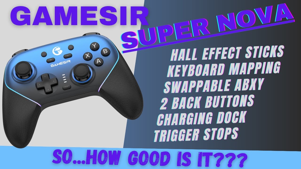 Обзор новой игры GameSir Super Nova! Как она в сравнении с Cyclone 2?