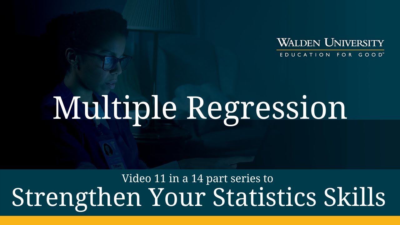 Strengthen Your Stats Skills: Multiple Linear Regression