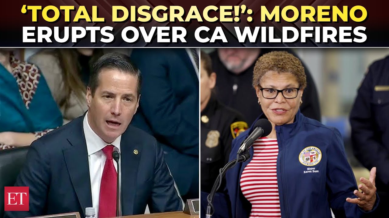 'What was LA mayor doing in Ghana during wildfires?': Sen Moreno explodes over California fire chaos