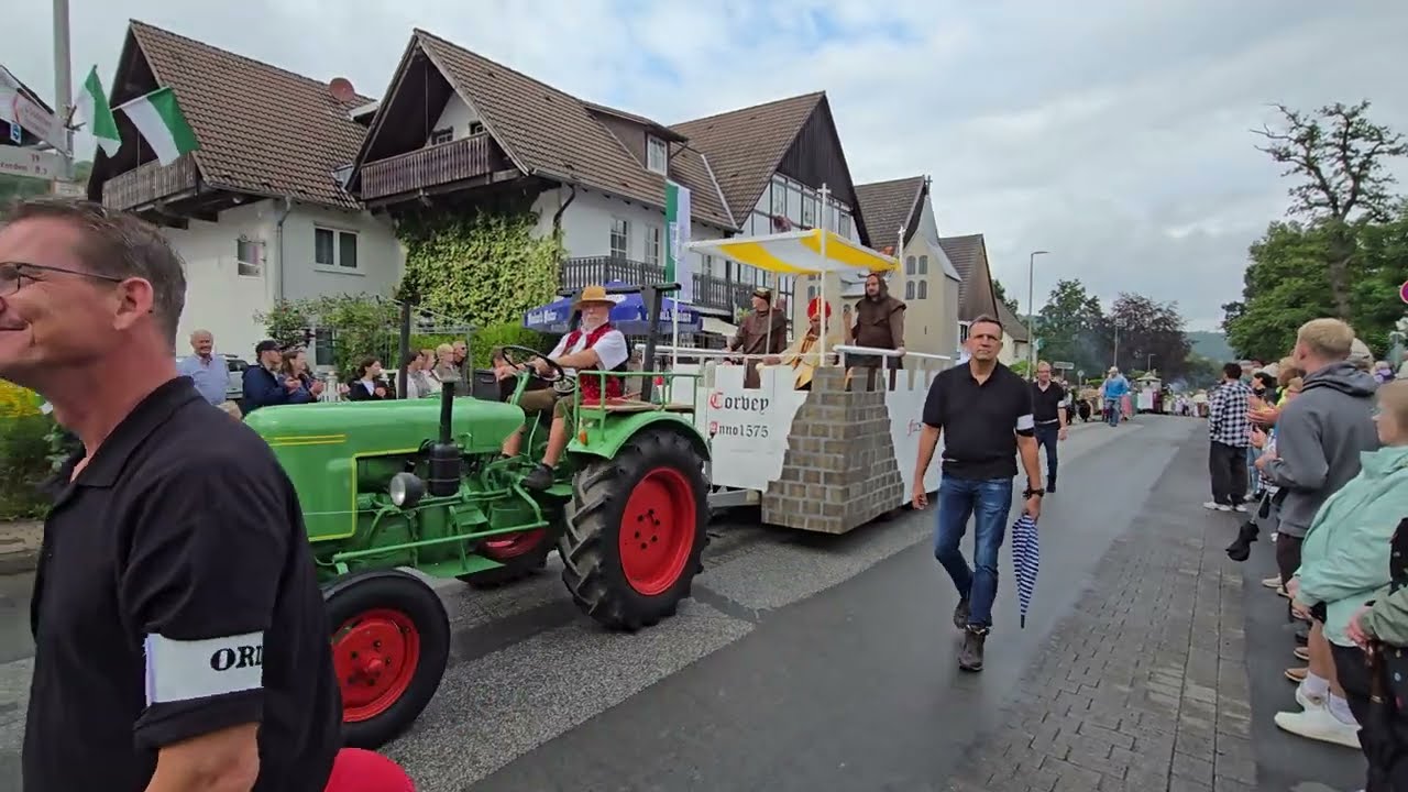 Heimat- und Schützenfest Ovenhausen historischer Festumzug Parade Juli 2025