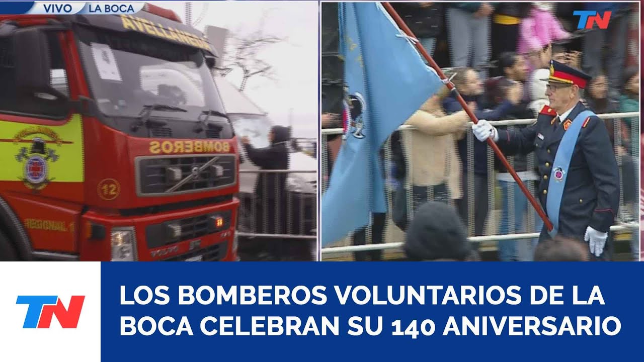 El cuerpo de bomberos de la Boca se formó por iniciativa del barrio.