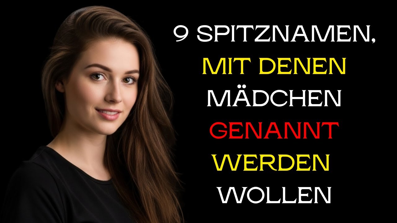 9 süße Spitznamen, die Frauen insgeheim lieben (und die sofortige Anziehung auslösen)