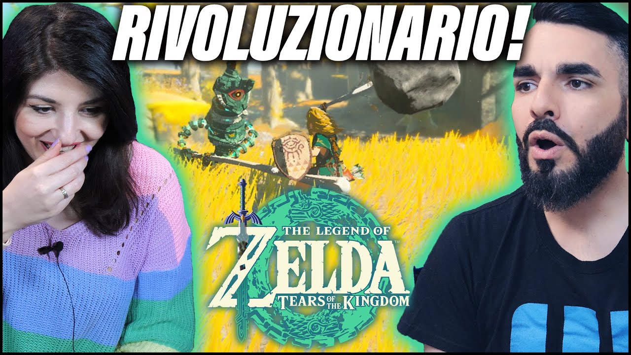 ZELDA TEARS OF THE KINGDOM GAMEPLAY: È IN-CRE-DI-BI-LE! Nintendo l'ha fatto di nuovo...