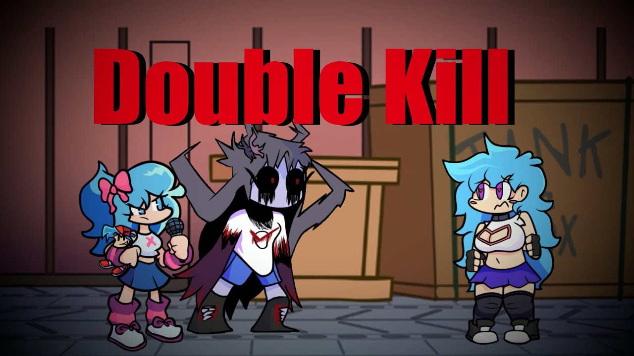 Double Kill - Skyblue vs Miko & Faker Sky cover | FNF Cover