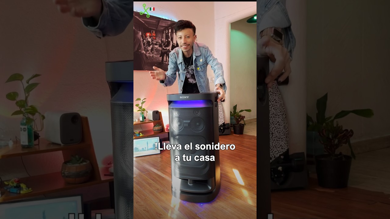 Lleva el sonidero a tu casa con esta BOCINA GIGANTE de SONY #xv900