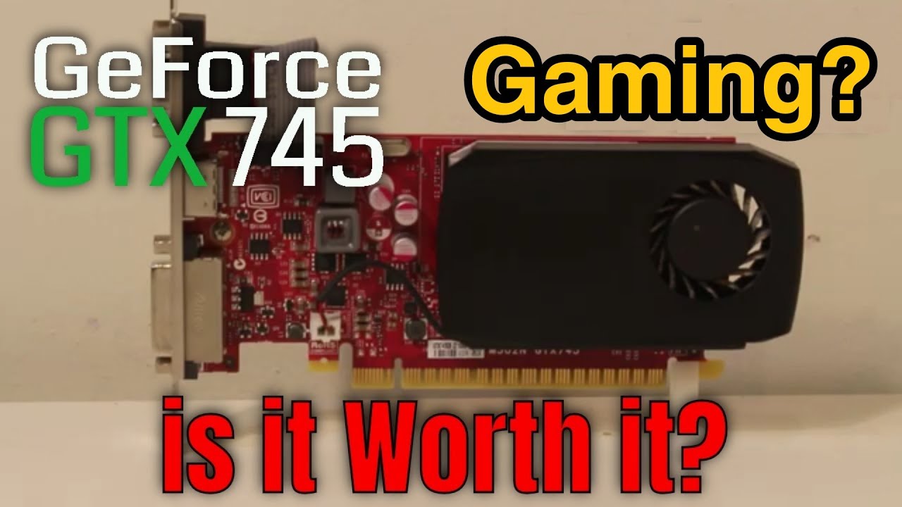 Tes game VGA Harga 300 Ribuan | Nvidia GTX Termurah! GTX 745 4GB 128 Bit DDR3