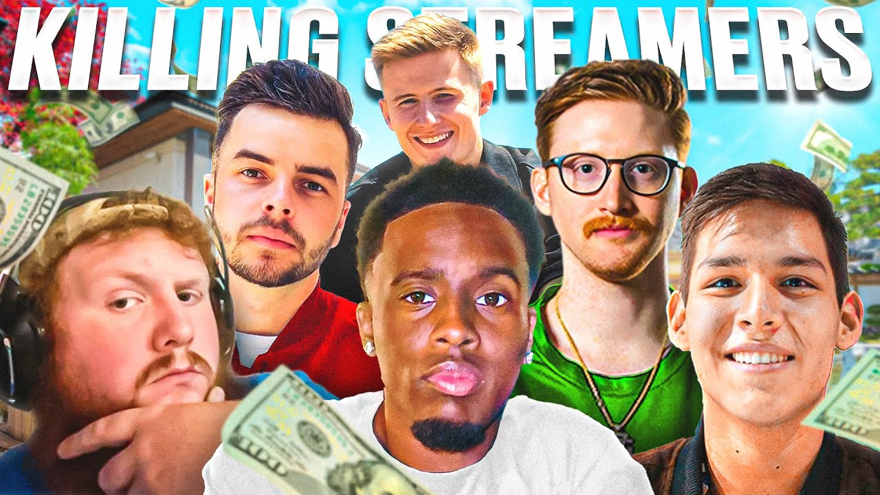 Killing Famous Twitch Streamers for $50,000.. (BO7 Pro Sim)