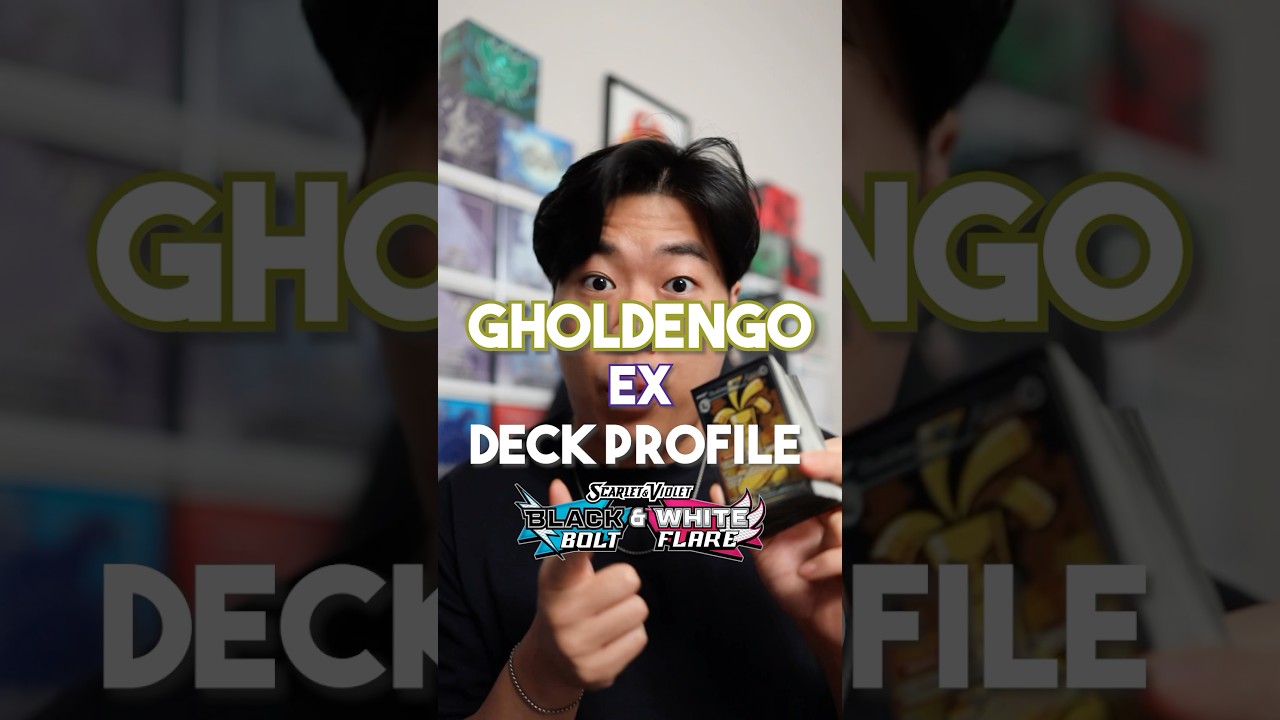 Gholdengo Ex Deck Profile (Black Bolt and White Flare Format). I got third place with this deck
