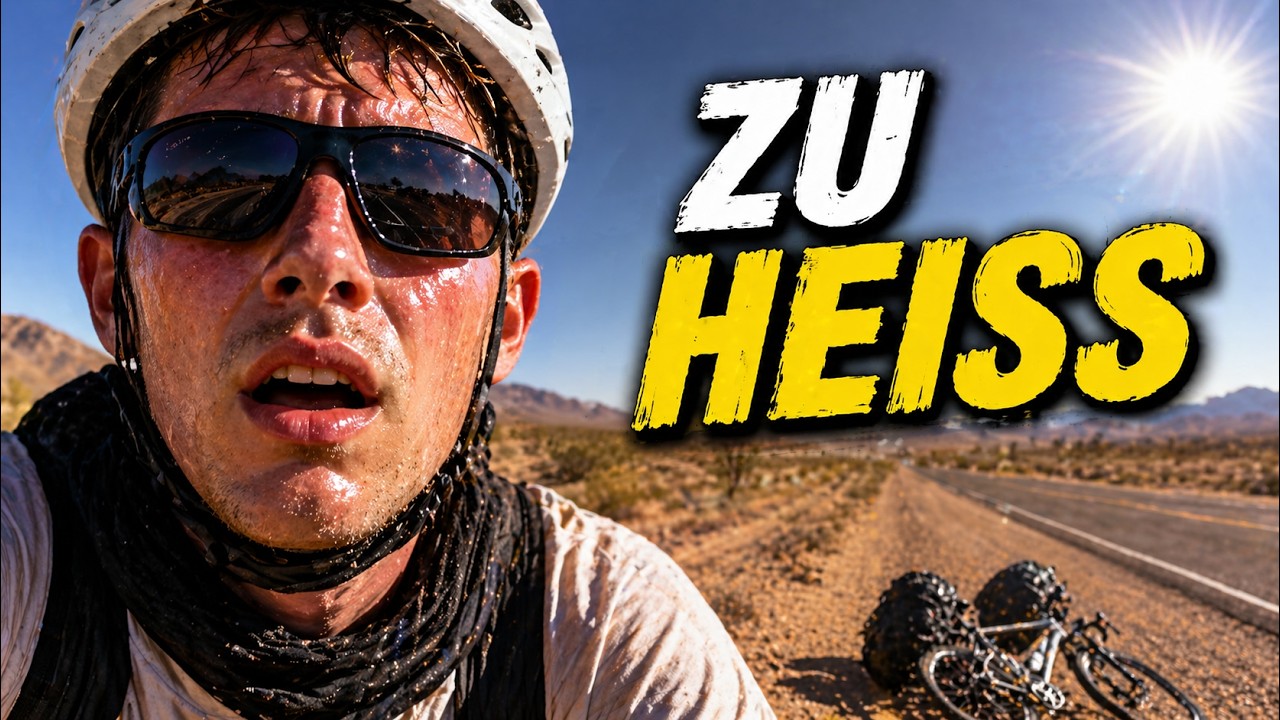 Alleine 5000 km – es geht nicht weiter😐🚴‍♂️ | Folge 3