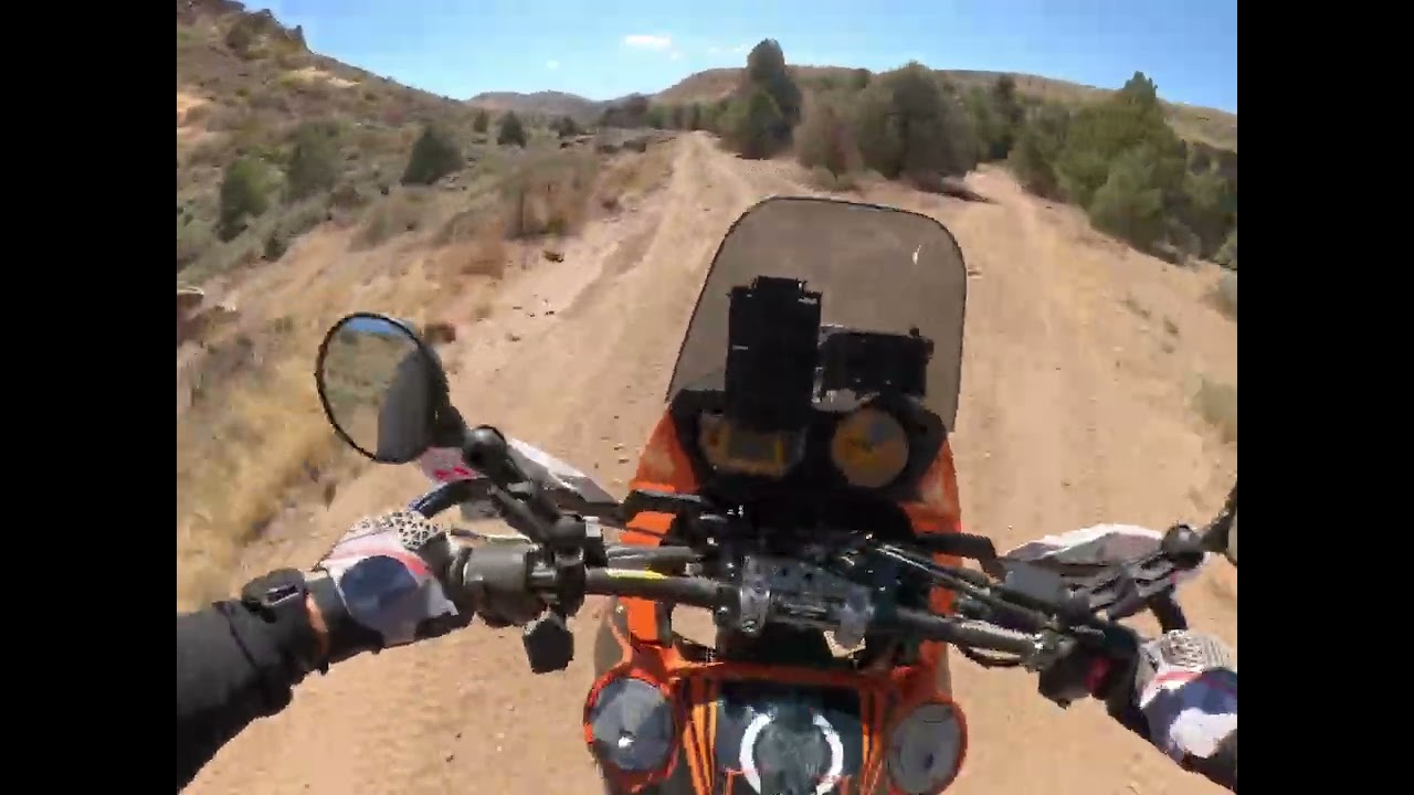 KTM 950 Adventure S Rock Rally Testing