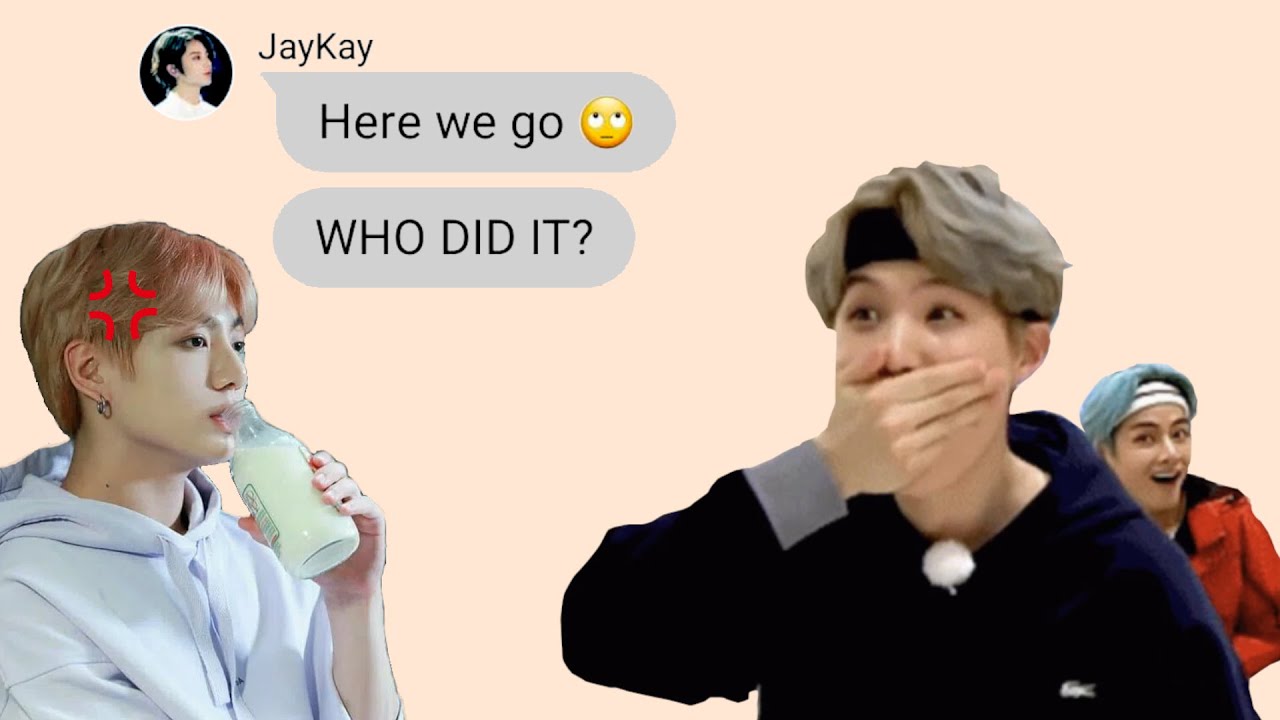 BTS Texts - RM makes a big oopsie (reupload)