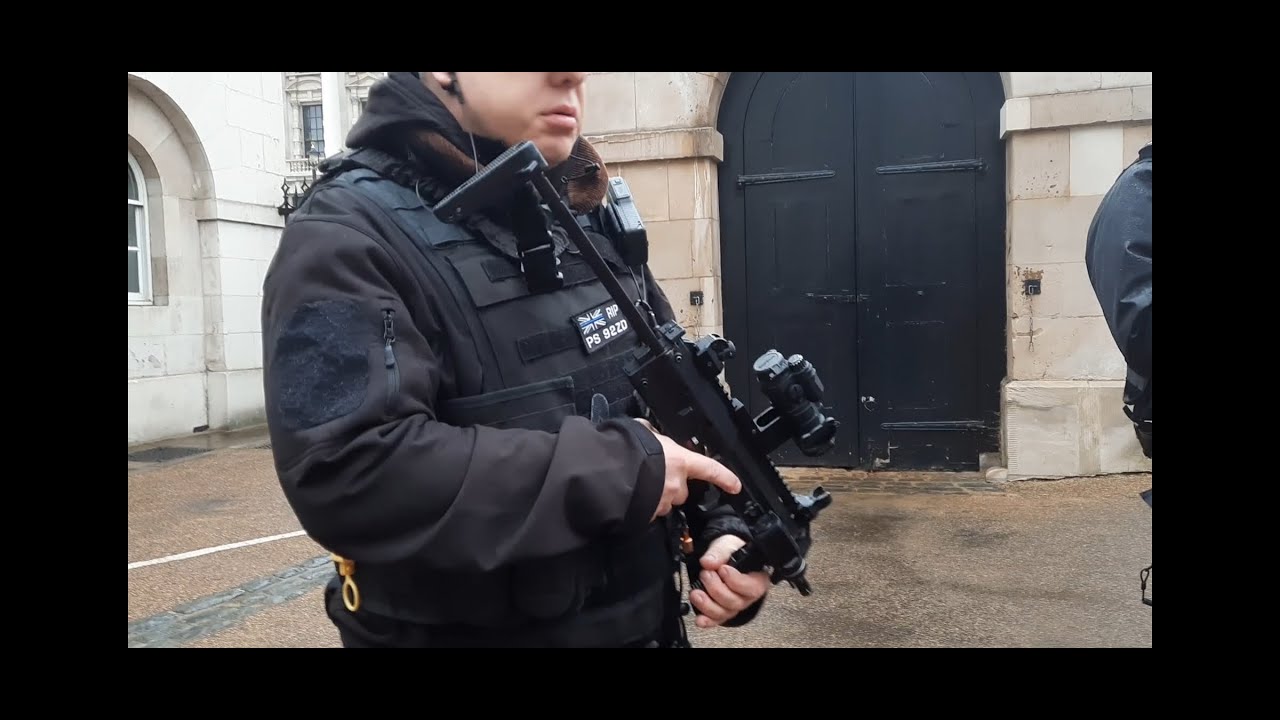 ARMED POLICE LONDON UK Audit.