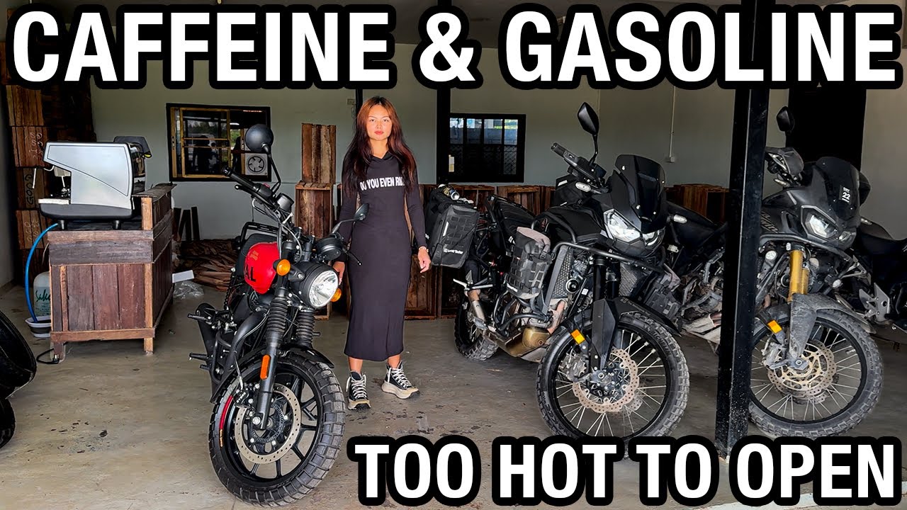 $3,000 Coffee Shop | How To Cool An Open Air Moto Cafe