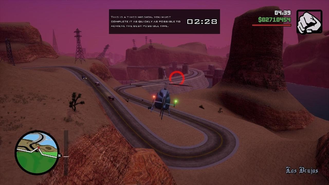 Grand Theft Auto: San Andreas – Whirly Bird Waypoint