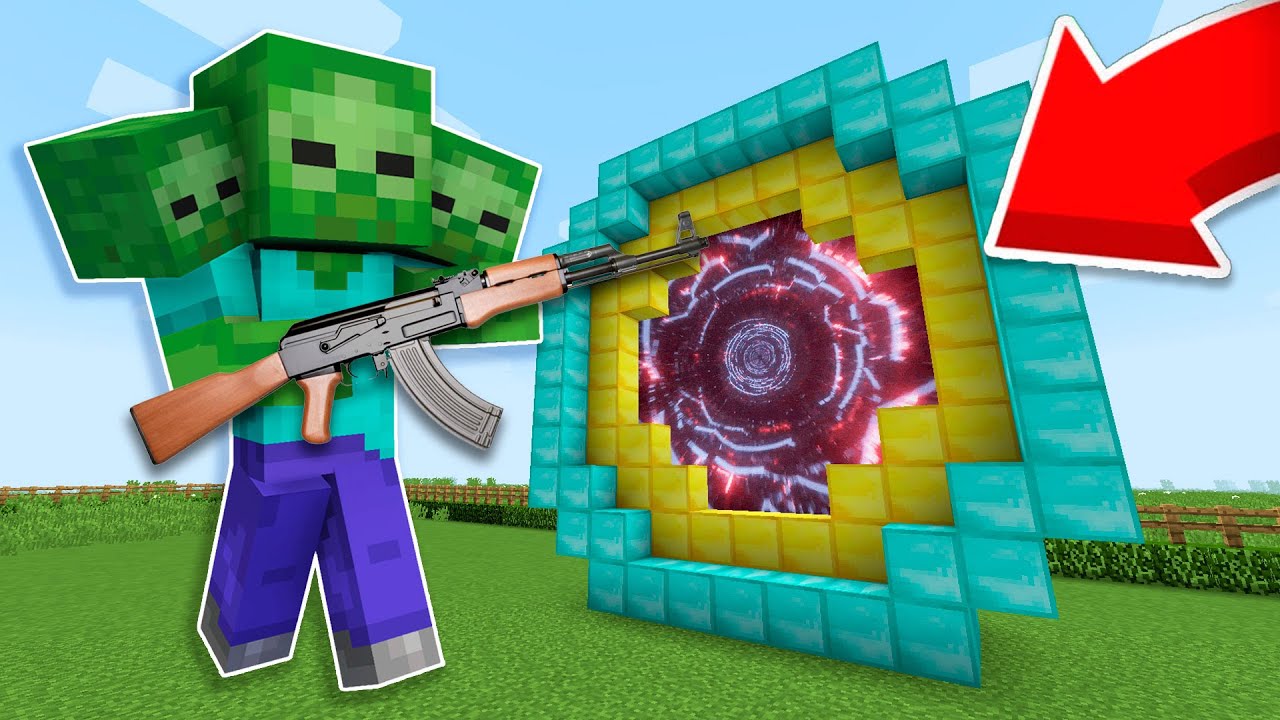 КАК Я ПОСТРОИЛ ЗВЕЗДНЫЕ ВРАТА В МАЙНКРАФТ ! Алексбой Minecraft