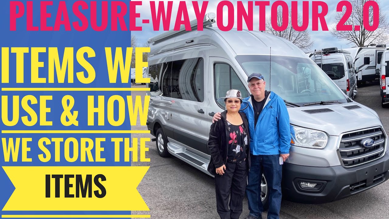 PLEASURE-WAY ONTOUR 2.0 // Вещи, которые мы используем, и где мы их храним в нашем автодоме класса B