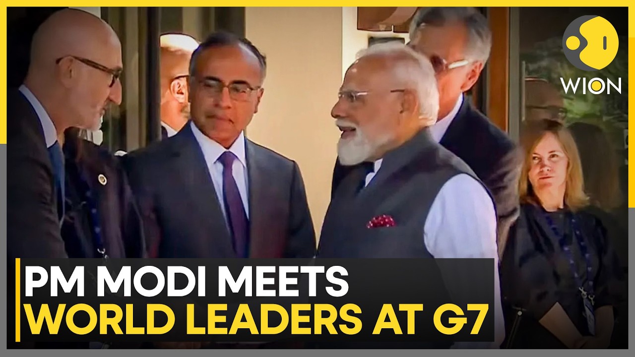 G7 Summit: PM Modi, Donald Trump Meet in France | WION News