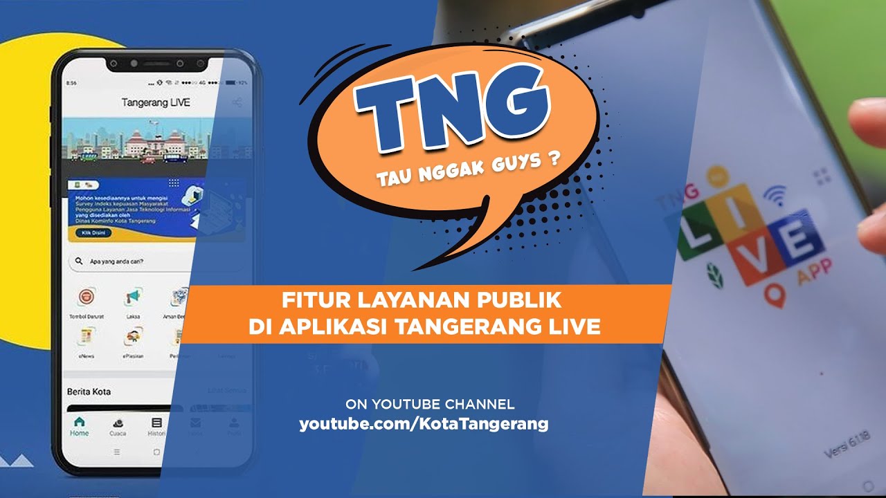 #TNG​​ | Fitur Layanan Publik Di Aplikasi Tangerang LIVE| Tau Nggak Guys ?