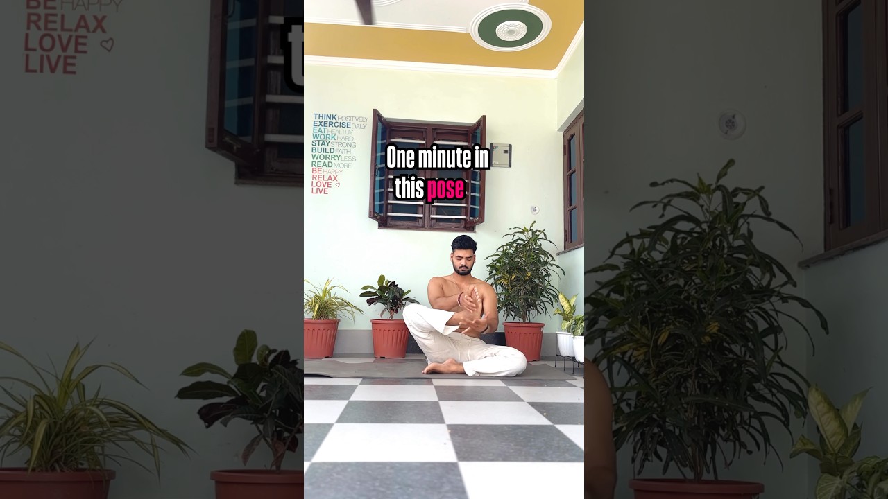 1 минута = 1 час медитации | Секреты позы Шива Дхьянасана 🕉️🛕