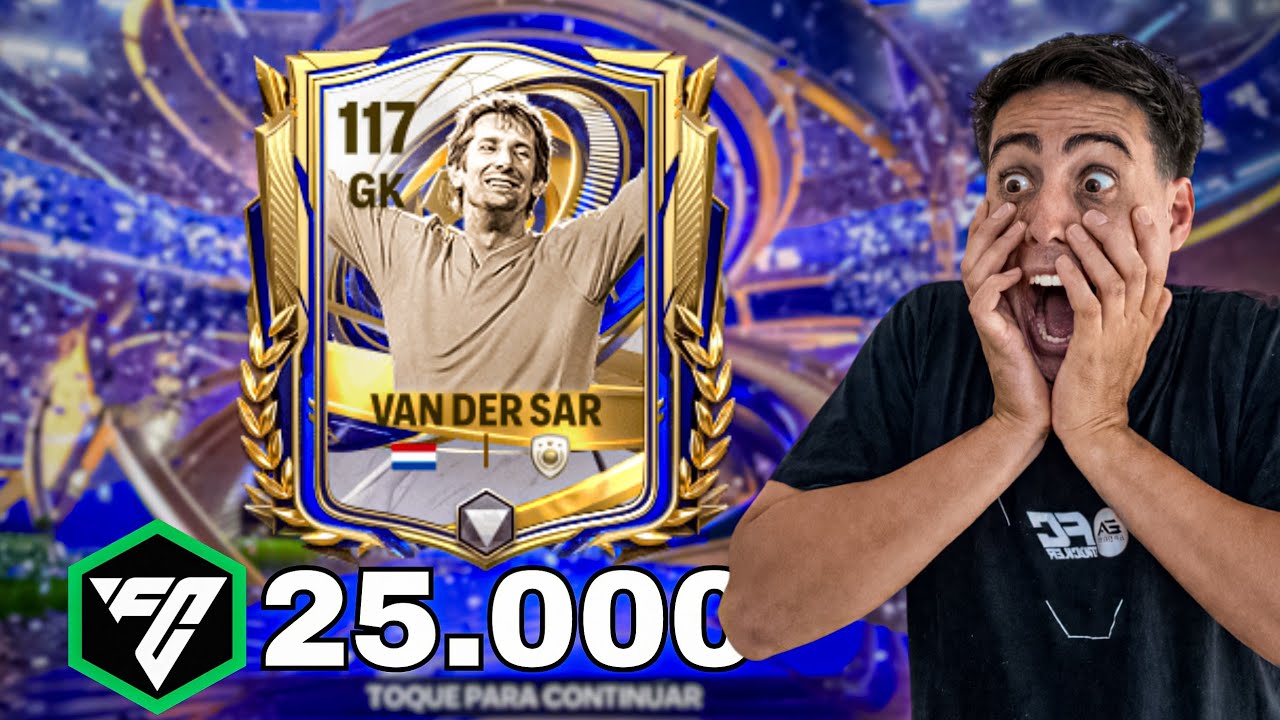 FUI O PRIMEIRO A PEGAR O SUPER VAN DER SAR