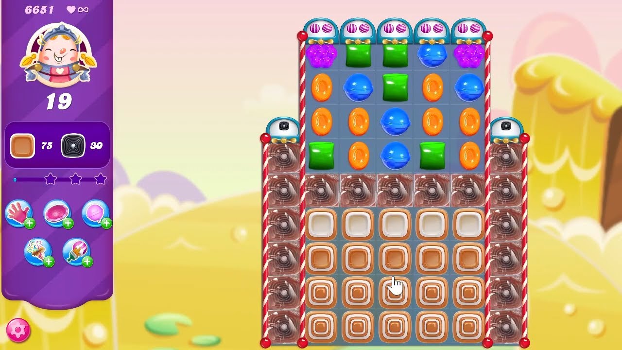 Candy Crush Saga LEVEL 6651 NO BOOSTERS (new version)