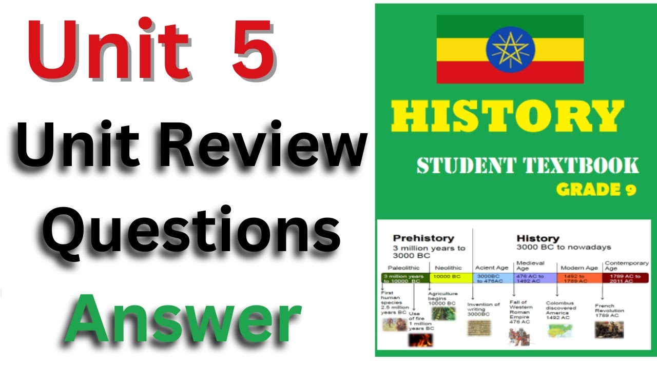 Unit 5 Review Questions Answer