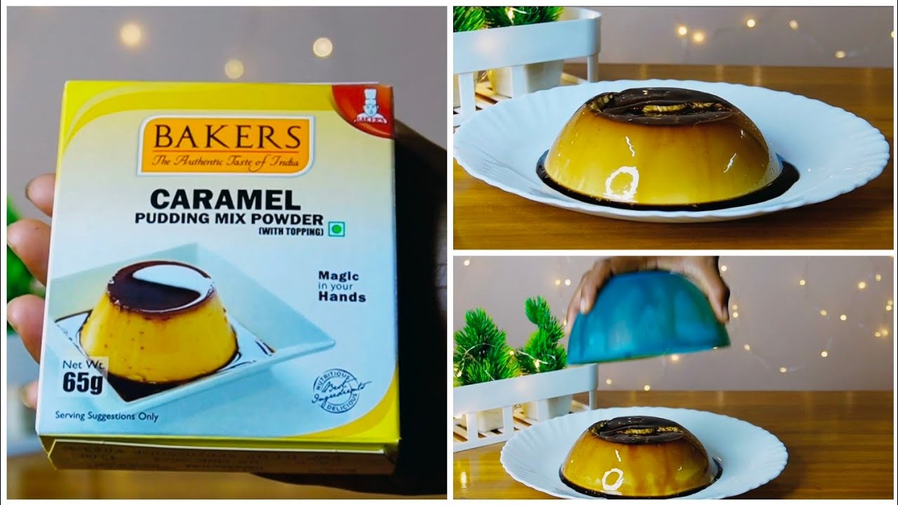 Caramel Pudding ഉണ്ടാക്കിയാലോ 😍 Bakers Caramel Pudding Mix Powder(with topping)
