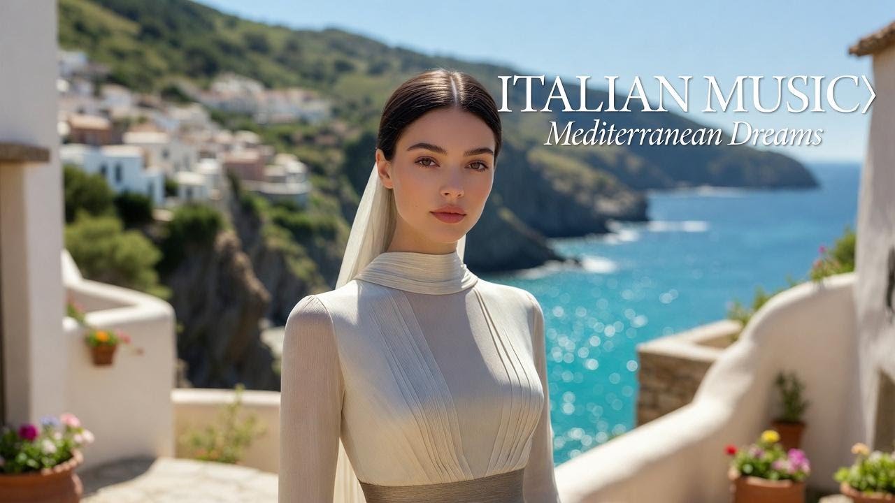 Italian Vibes & Mediterranean Retreat 🎶 Amalfi Coast & Como Chill 4K | Dolce Italia Music