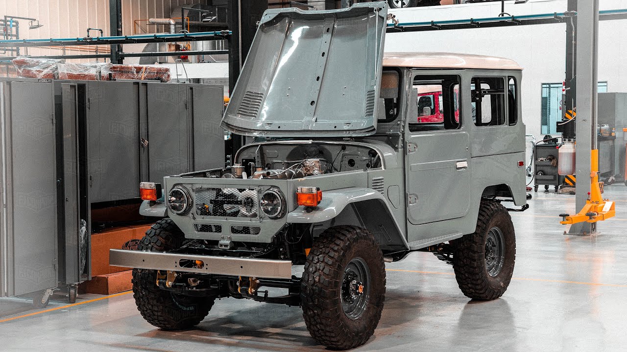 1983 Toyota Land Cruiser FJ40 Restoration Project